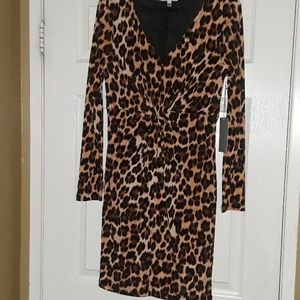 JLo Animal Print Dress